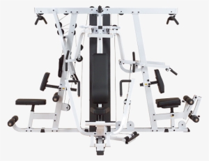 Body Solid Exm4000lps 3 People Complex Home Gym Machine - Exm4000s Body Solid