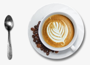 ลาเต้อาร์ท, Latteart, Latte - Coffee Cup Top Png