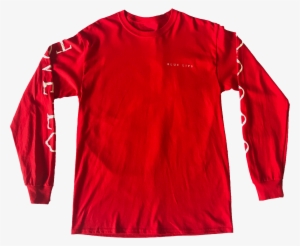 100% Cotton Red Longsleeve Tee, Featuring A 'tove Lo' - Tcss Natives Twill Mens Overshirt Fatigue