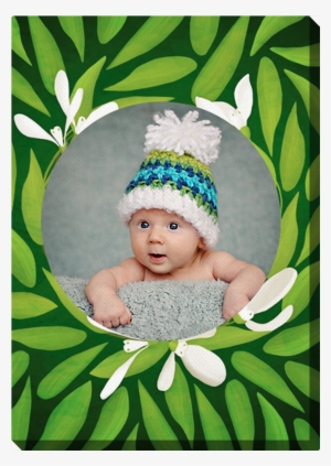 Photo Canvas Cm Lovely Leaf - Crochet