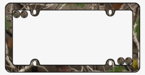 Plastic Camo License Plate Frame - Camouflage Plastic License Plate Frame