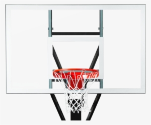 stable & consistent h-frame design - transparent basketball frames