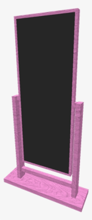Carnation Pink Flip Mirror - Picture Frame