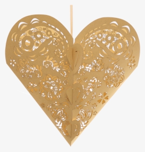 Henna Heart Pendants - Mehndi