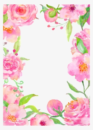 Pink Square Flower Cartoon Transparent - Pink