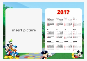 Calendar 2017 Png Frame Download Now - Travel Guide And Gamebook For Disney's Magic Kingdom