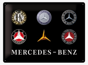 Mercedes-benz - Mercedes Benz Vintage Tin Sign