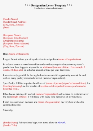 Grateful Resignation Letter With Regret Sample Main - Person