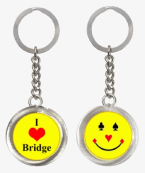 Smiley Bridge Keychain