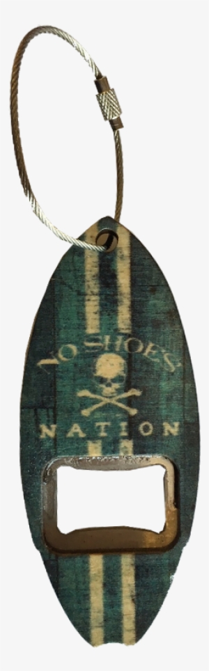 No Shoes Nation Surfboard Bottle Opener/keychain - Kenny Chesney