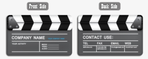 Video Editing Company Business Card - Design
