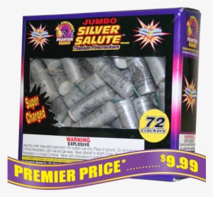 Jumbo Silver Salute Firecrackers, 72 Ct - Salute