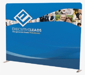 10ft Straight Tension Fabric Display - Back Wall Trade Show