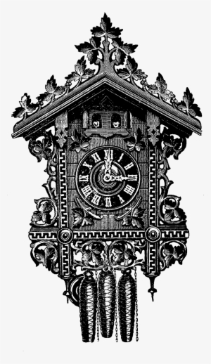 Digital Cuckoo Clock Downloads - Clip Art