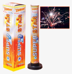 Superstar Silver Rain 1 Inch Comet Standard Fireworks
