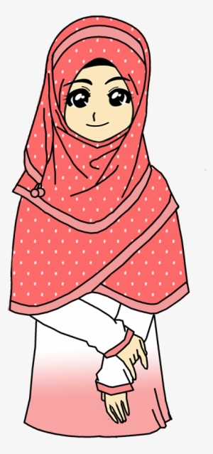 Doodle Muslimah Png - Cartoon Hijab