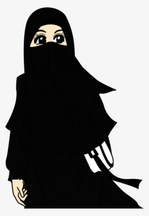 Image - Cartoon Girl In Abaya