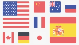 View Full Preview - Circular Flags Of The World