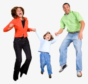 Familia Saltar - Family Happy Jumping