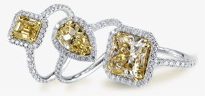 Yellowend - Fancy Colored Diamond Rings