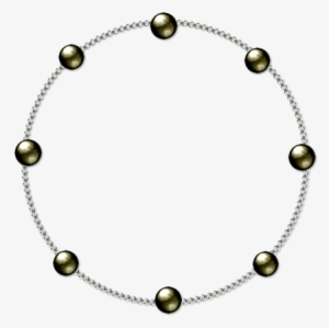Moldura Esfera Metal Png - Silver