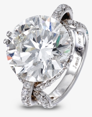 Round Diamond Solitaire Engagement Ring - Jacob & Co Engagement Ring