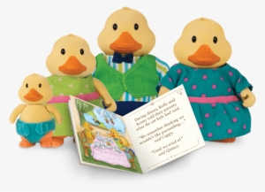 The - Li'l Woodzeez Woodzeez-quickquack Duck Family-5 Pcs