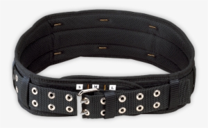 Belt Transparent Studded - Custom Leathercraft 5625 Padded Comfort Belt, 5 Inch