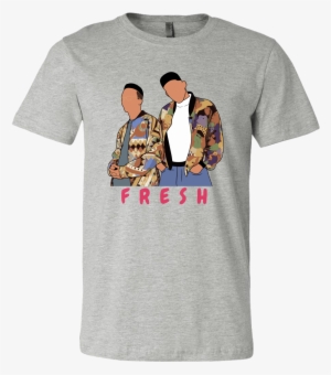 Fresh Prince & Jazz - Black T Shirt Kanji
