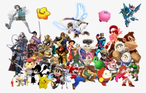Nintendo Transparent Background - Super Smash Bros No Background