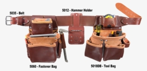 Double Outer Bag On The Tool Bag - Occidental Leather 5080db