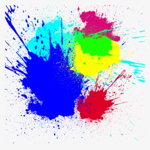 Colorful Splatter Png Picture Free Download - Color Splatter Png