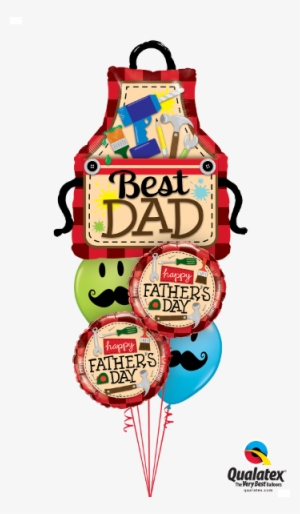 Tool Belt Dad - 1 Happy Father's Day Tools Balloon
