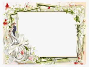 15 Wedding Photo Frames Png For Free On Mbtskoudsalg - Happy Wedding Anniversary Frame