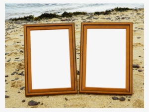 Clip Art Black And White Frames Startups Co Hb By On - Transparent Beach Picture Frames