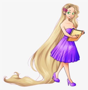 Fashion Rapunzel Png - Illustration