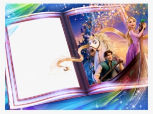 Rapunzel Clipart Frame - Alexander Tangled Rapunzel Movie Fabric Poster 21"
