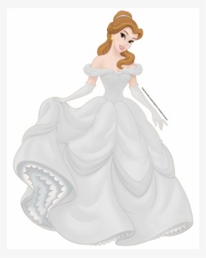Photoshop Frame Png - Belle Princess Dress Cartoon