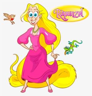 rapunzel and her friends have been locked in separate - cartoon