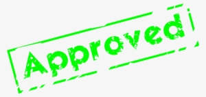 This Free Icons Png Design Of Approved Stamp