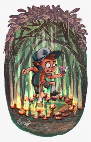 Dipper From Gravity Falls And Some Random Fairy - Gravity Falls