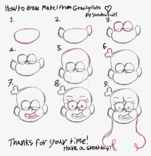 How To Draw Mabel From Gravity Falls - Gravity Falls Drawing Guide