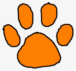 Free Tiger Paw Print Clipart - Tiger Paw Clipart