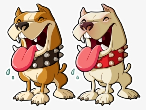 Pitbull Clipart Dog Scratch - Cartoon Pit Bull Png