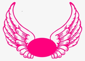 Hot Pink Guardian Wings - Pink Angel Wings Art