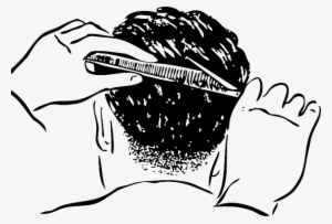 Scissors, Man, Person, Cartoon, Barber, Hair, Cut - Hair Cutting Clip Art