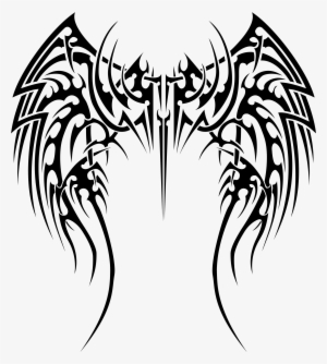 Dragon Wings Tribal Tattoo Vector Images over 310