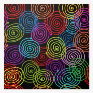 Abstract Swirl Pattern For Your Design Poster • Pixers® - Design