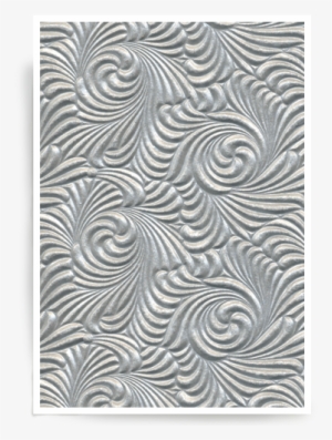 Swirl Silver Handmade-1 Sheet - Silver