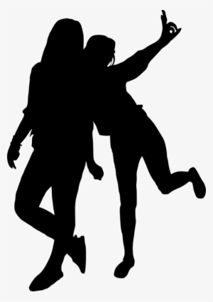 Free Png Girl Group Hoto Posing Silhouette Png Images - 3 Girls Silhouette Png